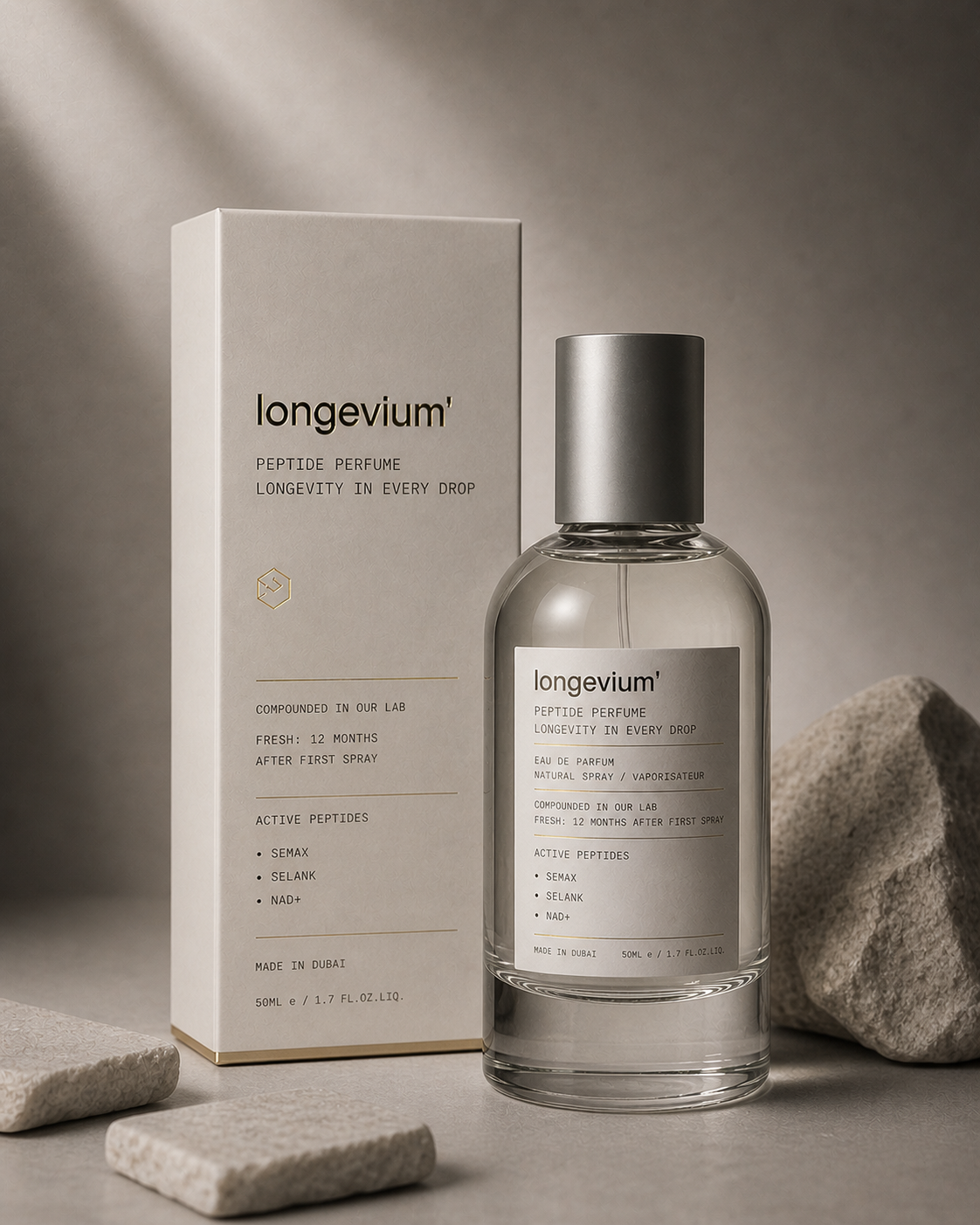 longevium' bottle